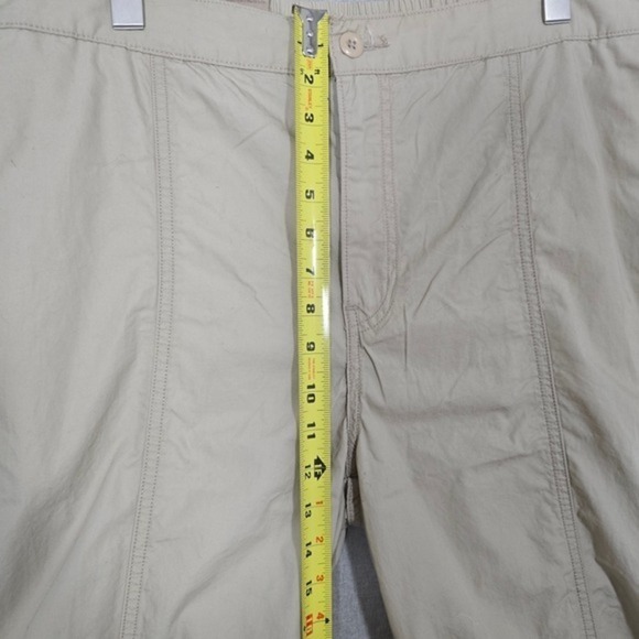 NWT Levi's Women's Baggy Parachute Pants White Pepper Tan XL - Picture 15 of 15